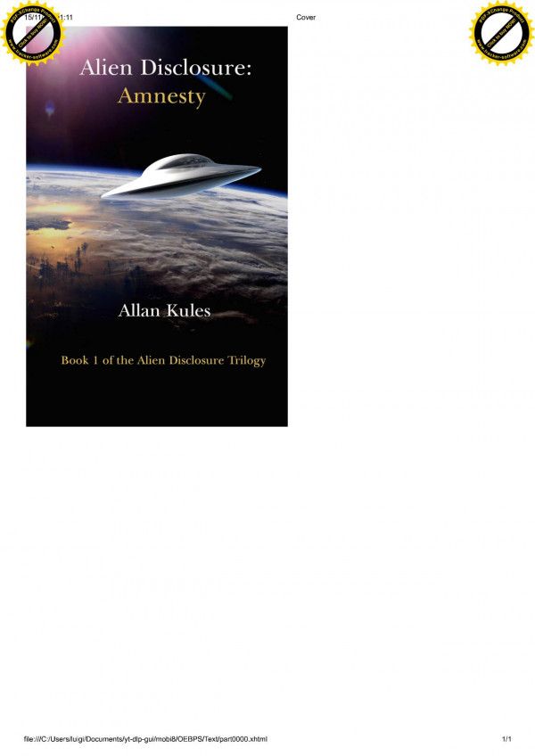 Alien Disclosure Amnesty Allan R Kules