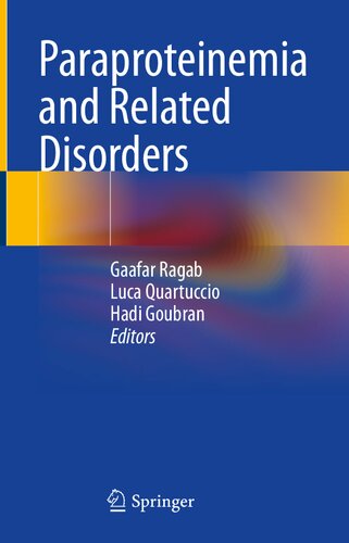 Paraproteinemia And Related Disorders Gaafar Ragab Luca Quartuccio