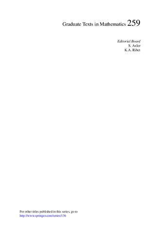 Ergodic Theory With A View Towards Number Theory Thomas Ward