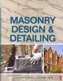 Masonry Design And Detailing Sixth Edition 6th Edition Christine Beall