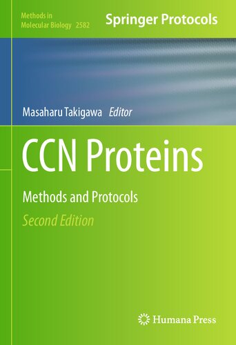 Ccn Proteins 2nd Edition Masaharu Takigawa