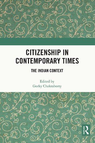 Citizenship In Contemporary Times Gorky Chakraborty