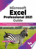 Microsoft Excel Professional 2021 Guide Ca Manmeet Singh Mehta
