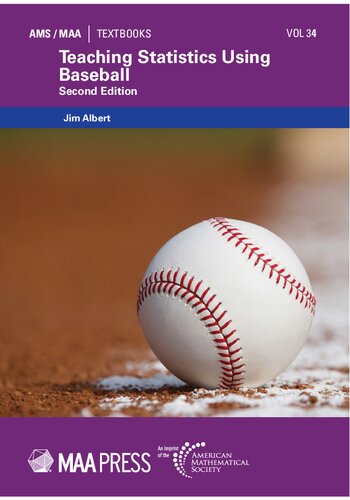 Teaching Statistics Using Baseball 2nd Edition Jim Albert