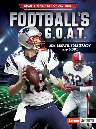 Footballs Goat Jim Brown Tom Brady And More Sports Greatest Of All Time Lerner Sports Illustrated Joe Levit