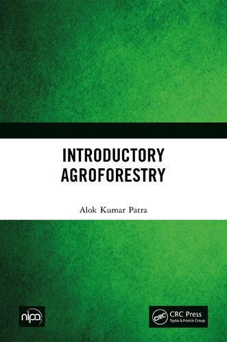 Introductory Agroforestry Alok Kumar Patra