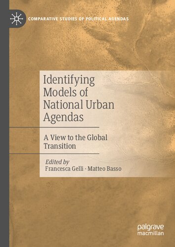 Identifying Models Of National Urban Agendas A View To The Global Transition Francesca Gelli
