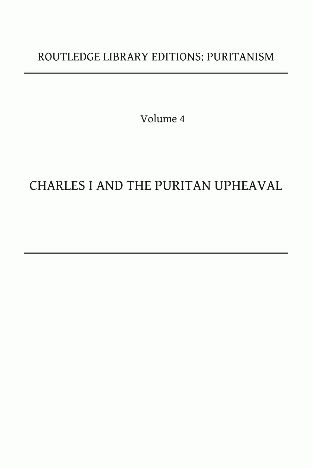 Charles I And The Puritan Upheaval A Study Of The Causes Of The Great Migration Allen French