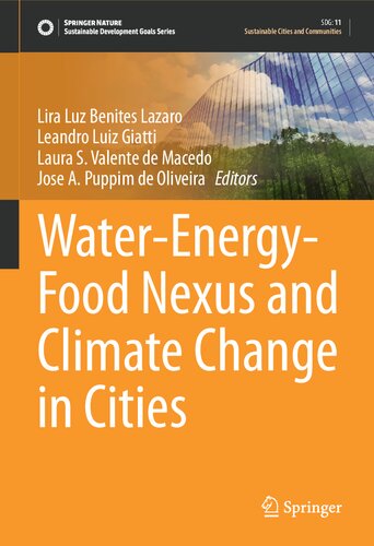 Waterenergyfood Nexus And Climate Change In Cities Lira Luz Benites Lazaro