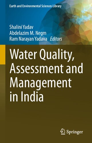 Water Quality Assessment And Management In India Shalini Yadav