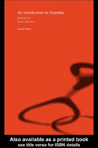 Introduction To Vygotsky 2nd Edition Harry Daniels Editor