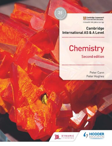 Cambridge International As A Level Chemistry 2nd Edition Peter Cann