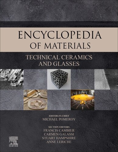 Encyclopedia Of Materials Technical Ceramics And Glasses 3volume Set Michael Pomeroy