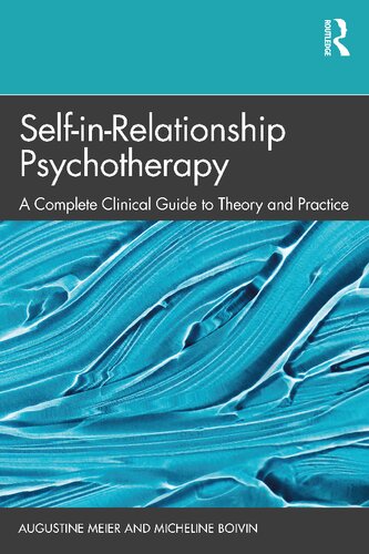 Selfinrelationship Psychotherapy A Complete Clinical Guide To Theory And Practice Augustine Meier