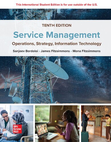 Service Management Operations Strategy Information Technology 10th Edition Sanjeev K Bordoloi
