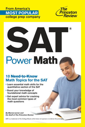 Sat Power Math Marcia Lerner Princeton Review
