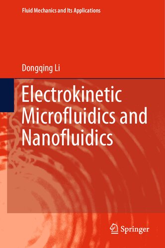 Electrokinetic Microfluidics And Nanofluidics Dongqing Li