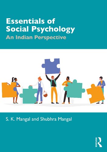 Essentials Of Social Psychology An Indian Perspective S K Mangal