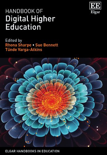 Handbook Of Digital Higher Education Rhona Sharpe Sue Bennett