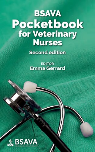 Bsava Pocketbook For Veterinary Nurses Emma Gerrard