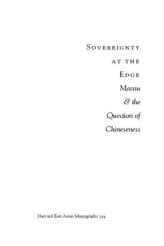Sovereignty At The Edge Cathryn H Clayton