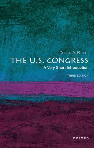 The Us Congress 3rd Donald A Ritchie