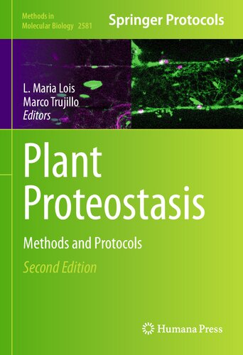Plant Proteostasis 2nd Edition L Maria Lois Marco Trujillo