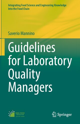 Guidelines For Laboratory Quality Managers Saverio Mannino