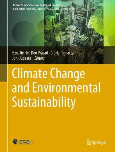 Climate Change And Environmental Sustainability Baojie He Deo Prasad