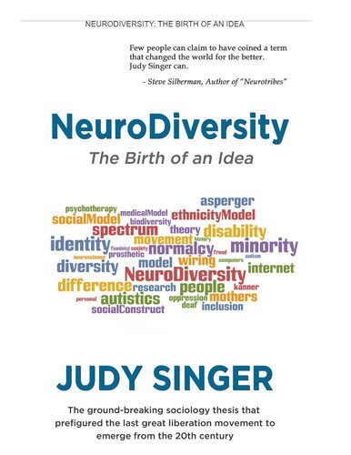 Neurodiversity The Birth Of An Idea Judy Singer