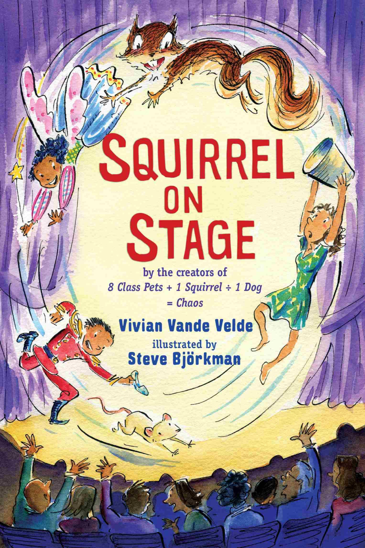 Squirrel On Stage Vivian Vande Velde