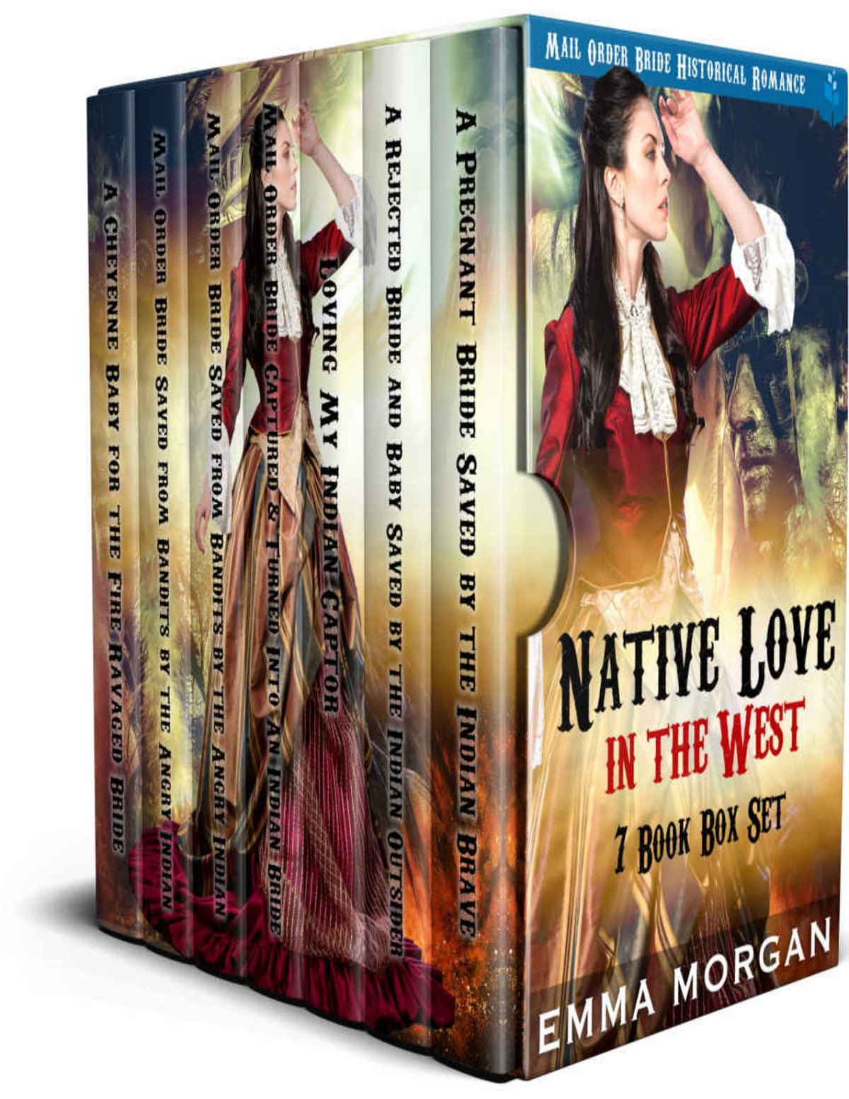 Native Love In The West Box Set 7 Book Box Set Emma Morgan