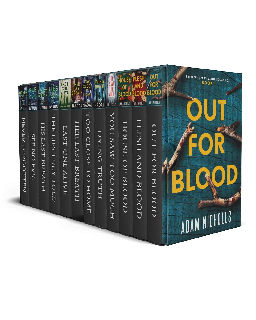 The Ultimate Thriller Collection 12 Heartracing Thrillers You Cant Put Down Adam Nicholls