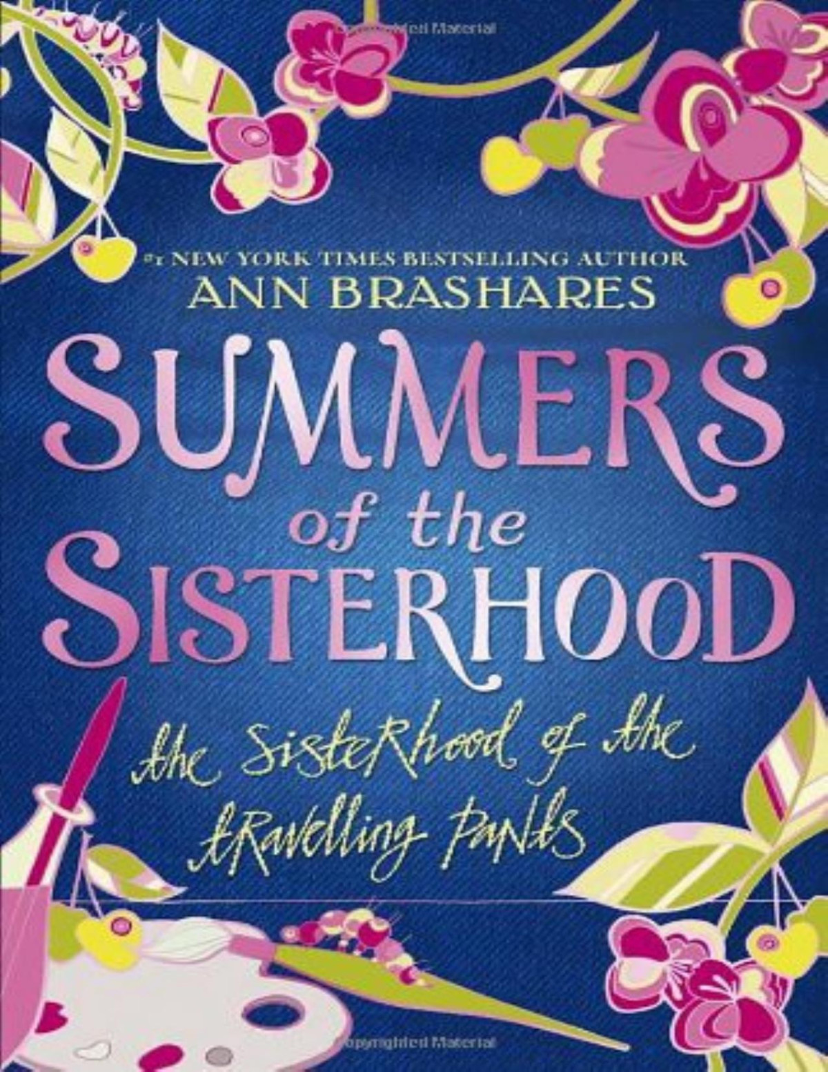 The Sisterhood Of The Travelling Pants Ann Brashares