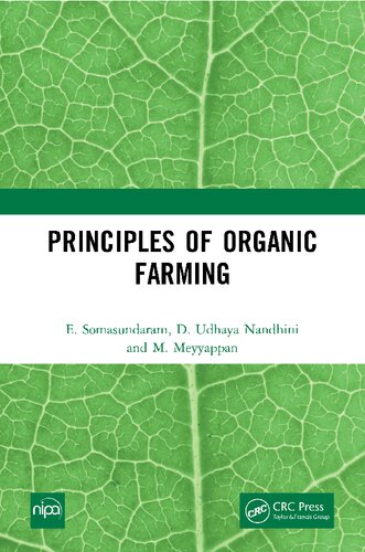 Principles Of Organic Farming E Somasundaram D Udhaya Nandhini