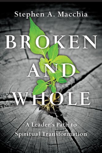 Broken And Whole A Leaders Path To Spiritual Transformation Stephen A Macchia