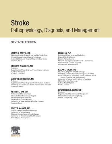 Stroke Pathophysiology Diagnosis And Management 7th Edition James Grotta