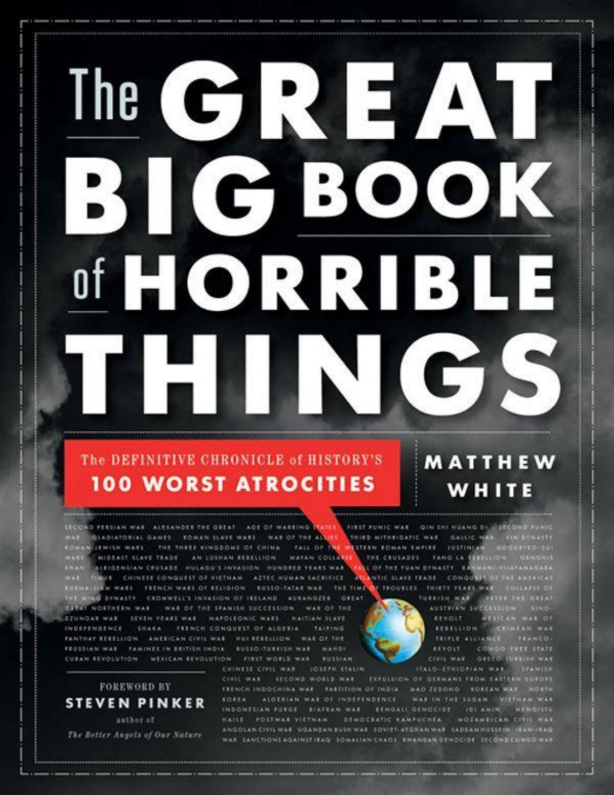 The Great Big Book Of Horrible Things The Definitive Chronicle Of Historys 100 Worst Atrocities Matthew White