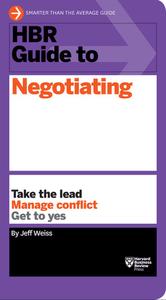 Hbr Guide To Negotiating Jeff Weiss