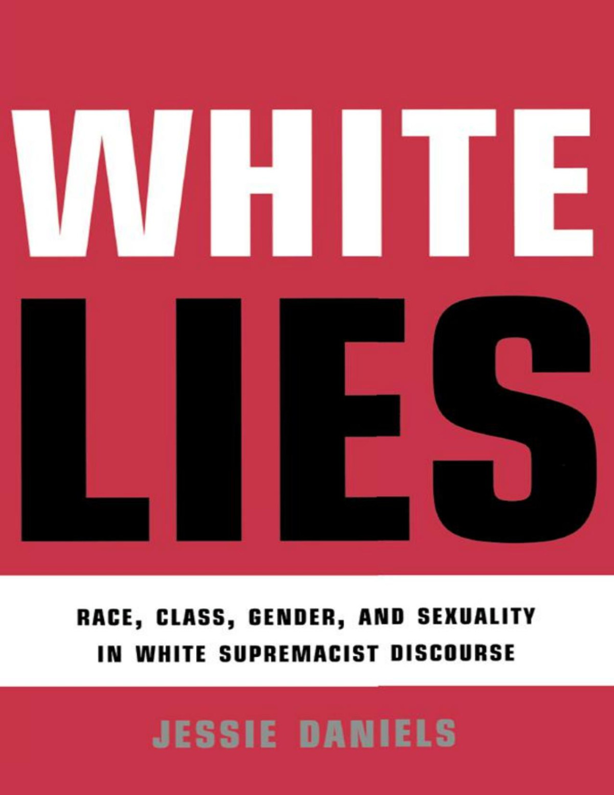 White Lies Race Class Gender And Sexuality In White Supremacist Discourse Jessie Daniels
