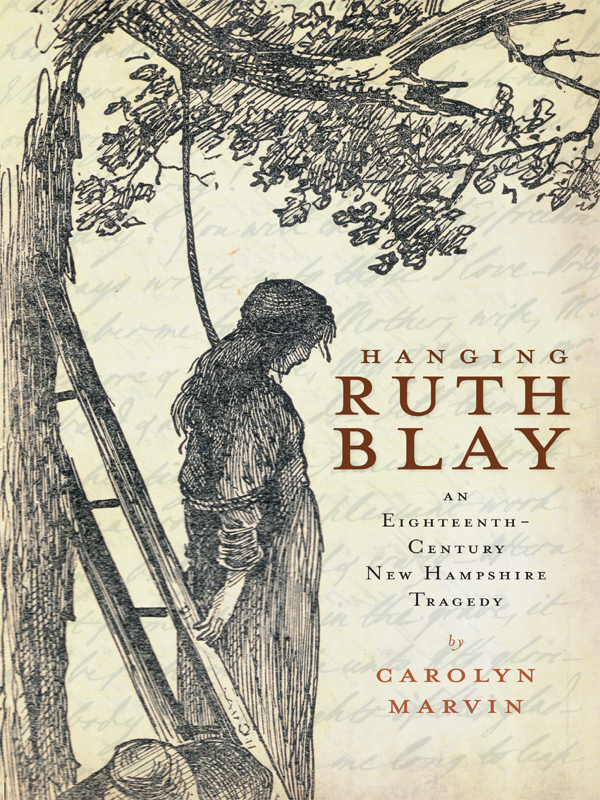Hanging Ruth Blay Carolyn Marvin