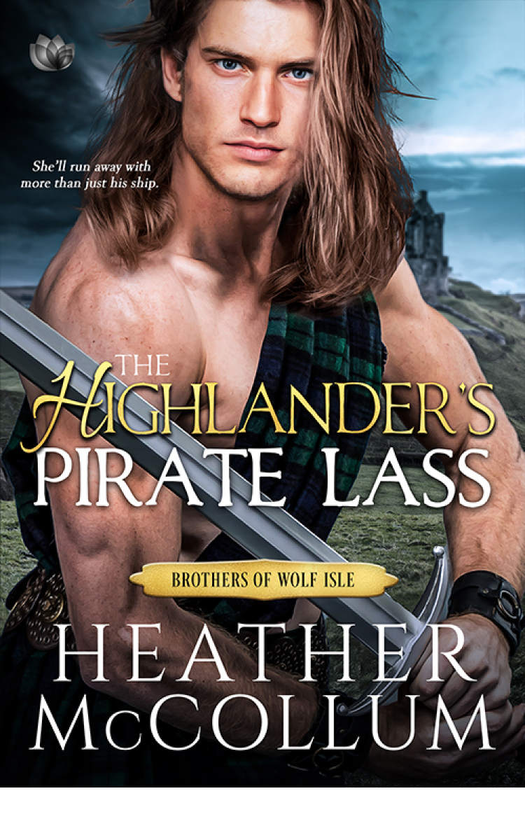 The Highlanders Pirate Lass The Brothers Of Wolf Isle 02 Heather Mccollum
