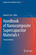 Handbook Of Nanocomposite Supercapacitor Materials I Characteristics 1st Edition Kamal K Kar