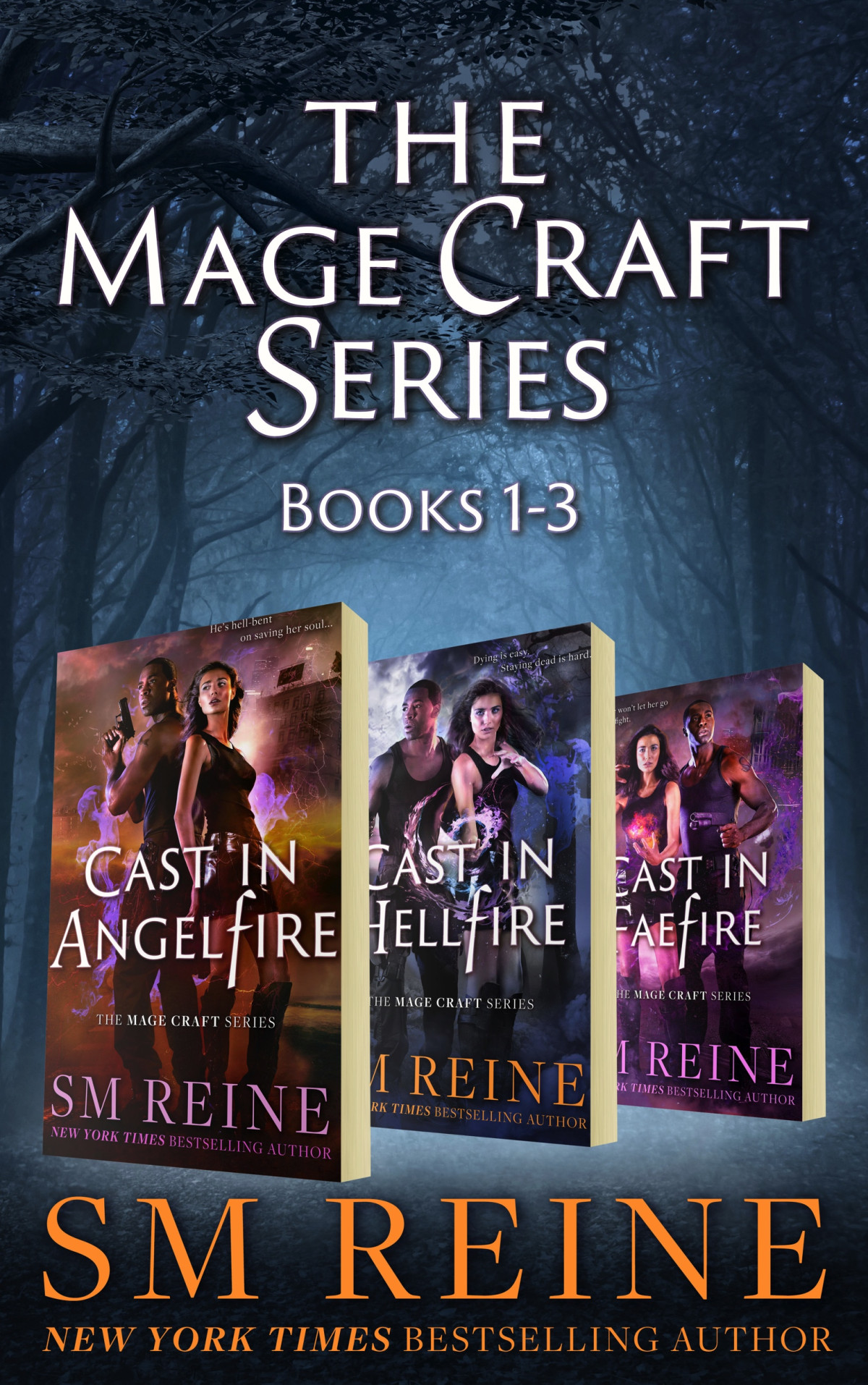 The Mage Craft Series Books 13 Cast In Angelfire Cast In Hellfire And Cast In Faefire S M Reine