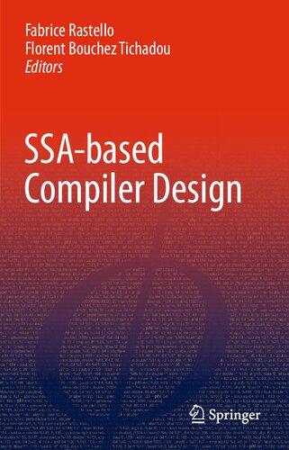Ssabased Compiler Design Fabrice Rastello Florent Bouchez Tichadou