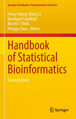 Handbook Of Statistical Bioinformatics 2nd Edition Henry Horngshing Lu