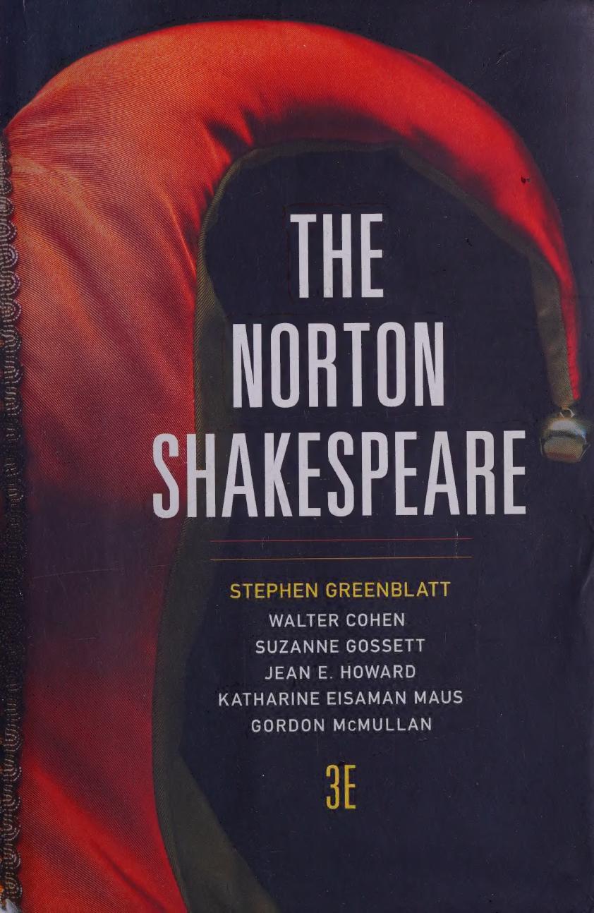 The Norton Shakespeare 3rd Edition Stephen Greenblatt