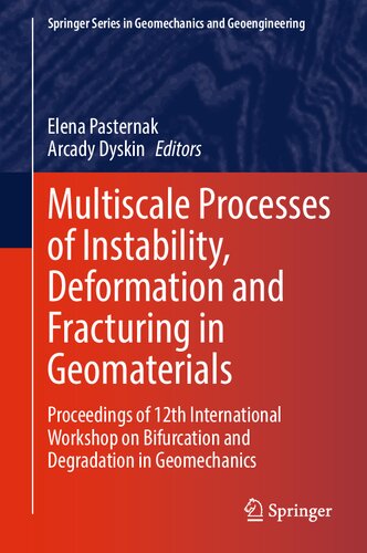 Multiscale Processes Of Instability Deformation And Fracturing In Geomaterials Proceedings Of 12th International Workshop On Bifurcation And Degradation In Geomechanics Elena Pasternak