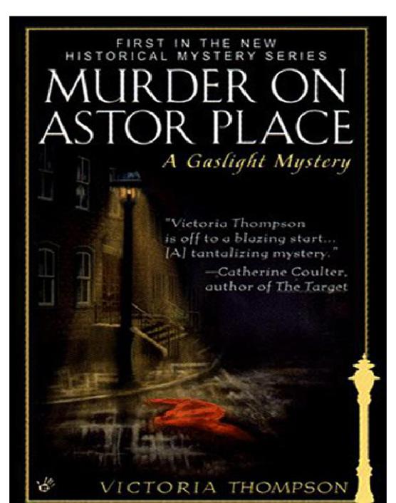 Murder On Astor Place Victoria Thompson
