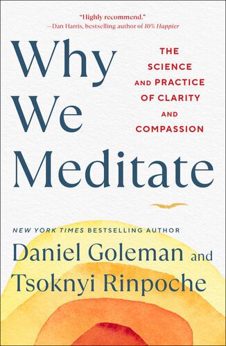 Why We Meditate 1st Daniel Goleman Tsoknyi Rinpoche